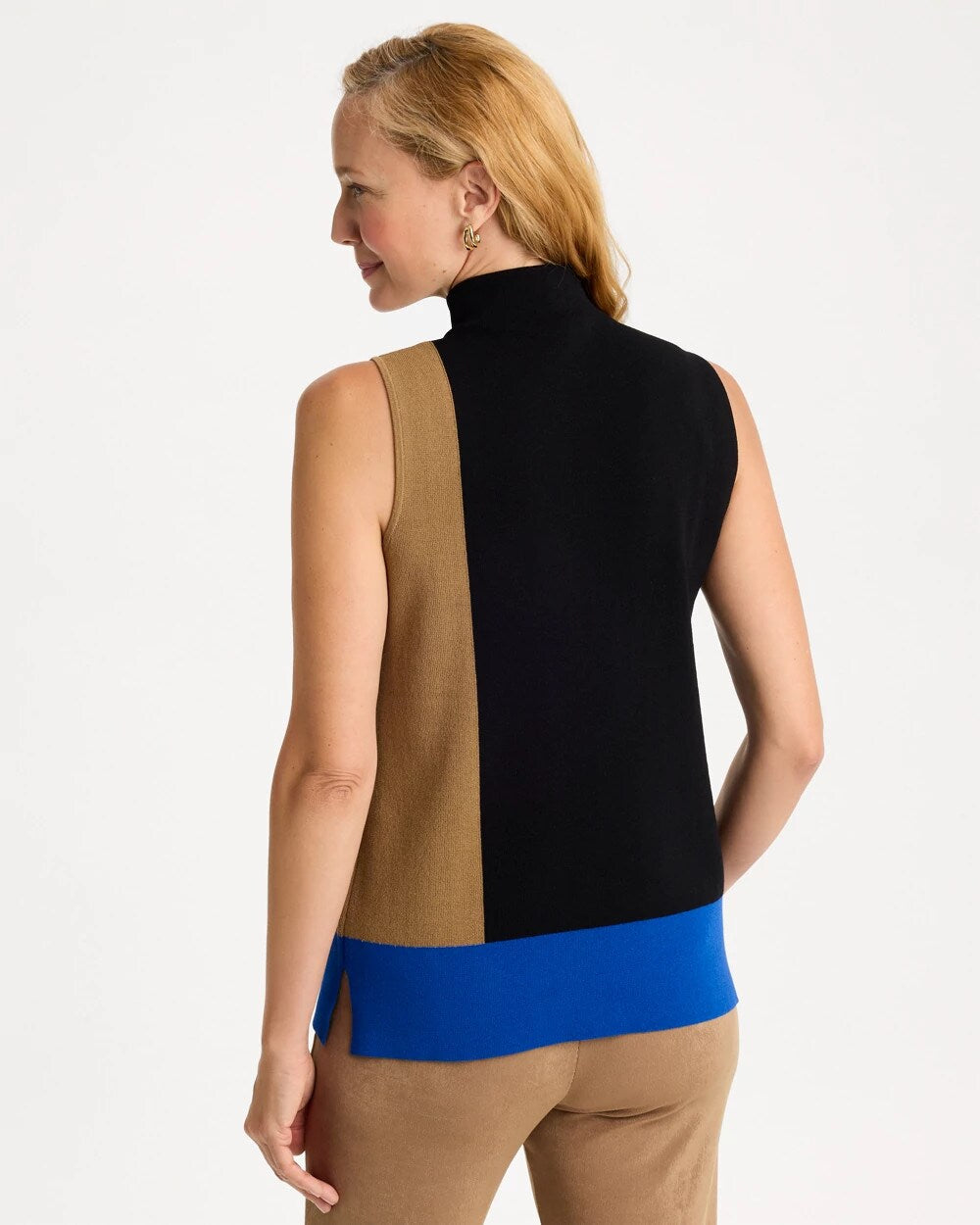 Travelers Collection Colorblock Knit Tank