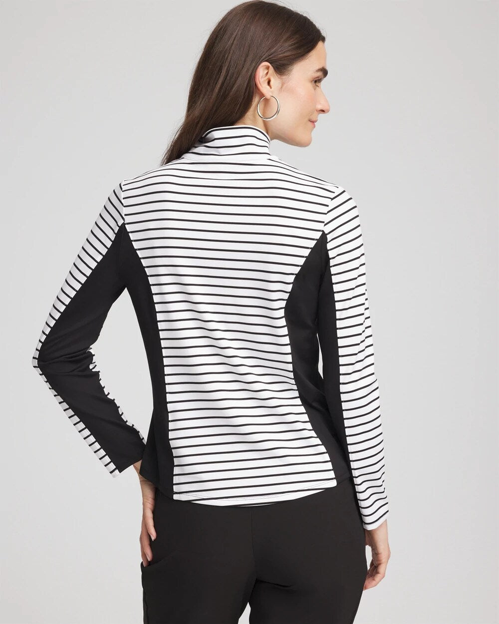 Zenergy UPF Striped Block Half Zip