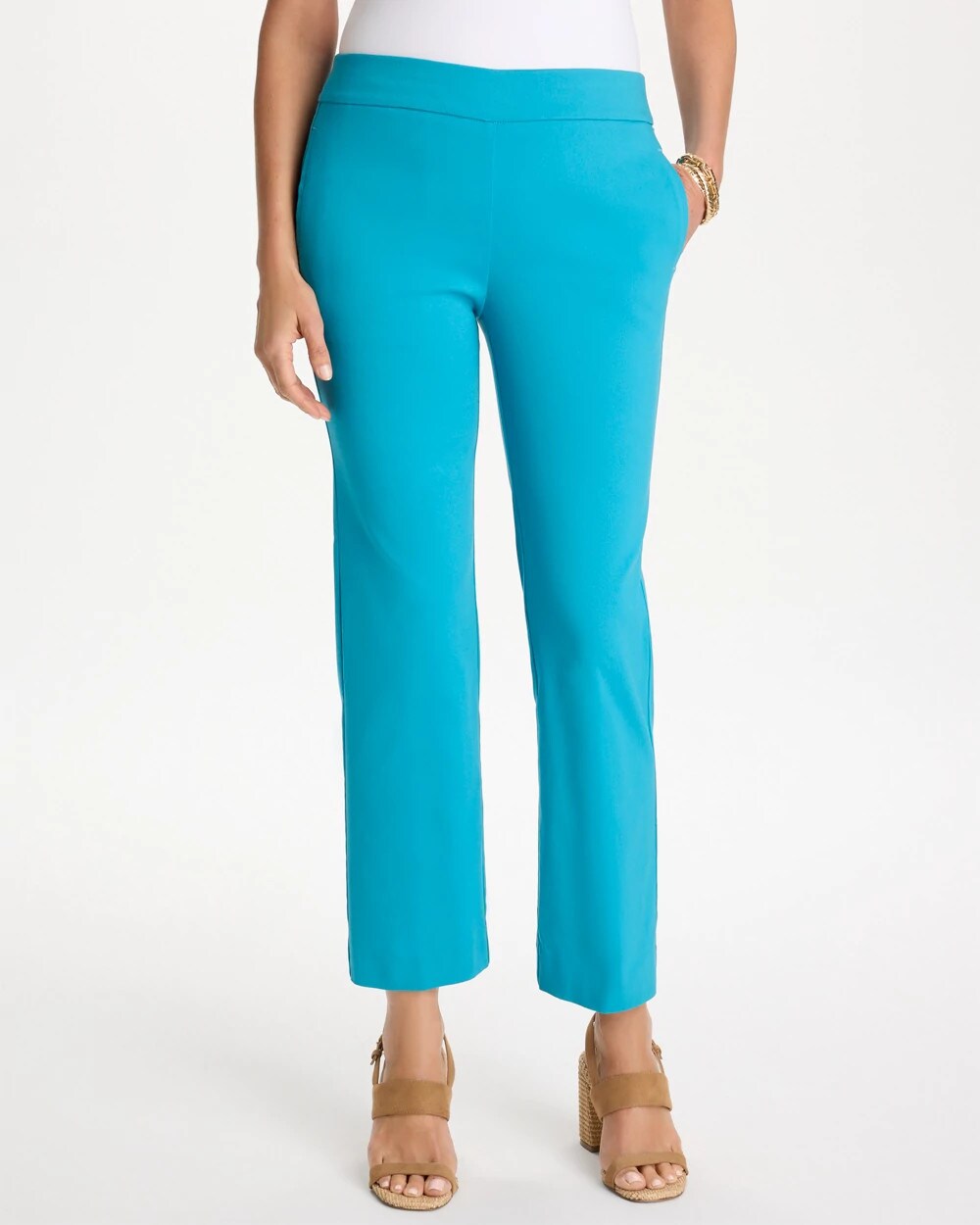 Brigitte Straight Crop