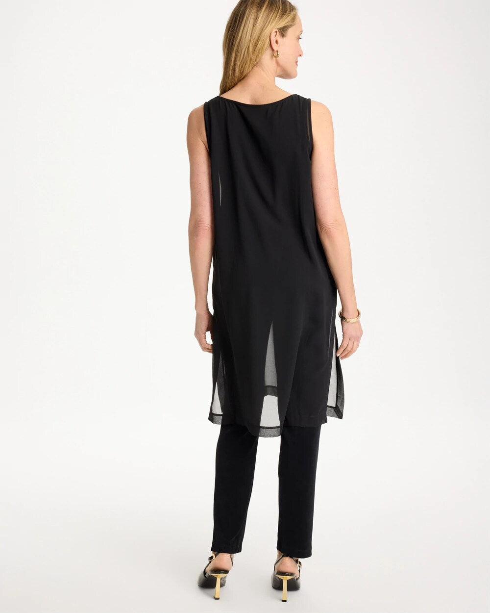 Travelers Layered Chiffon Tunic