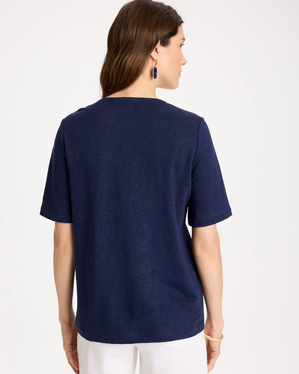 Flora Lace V-Neck Tee