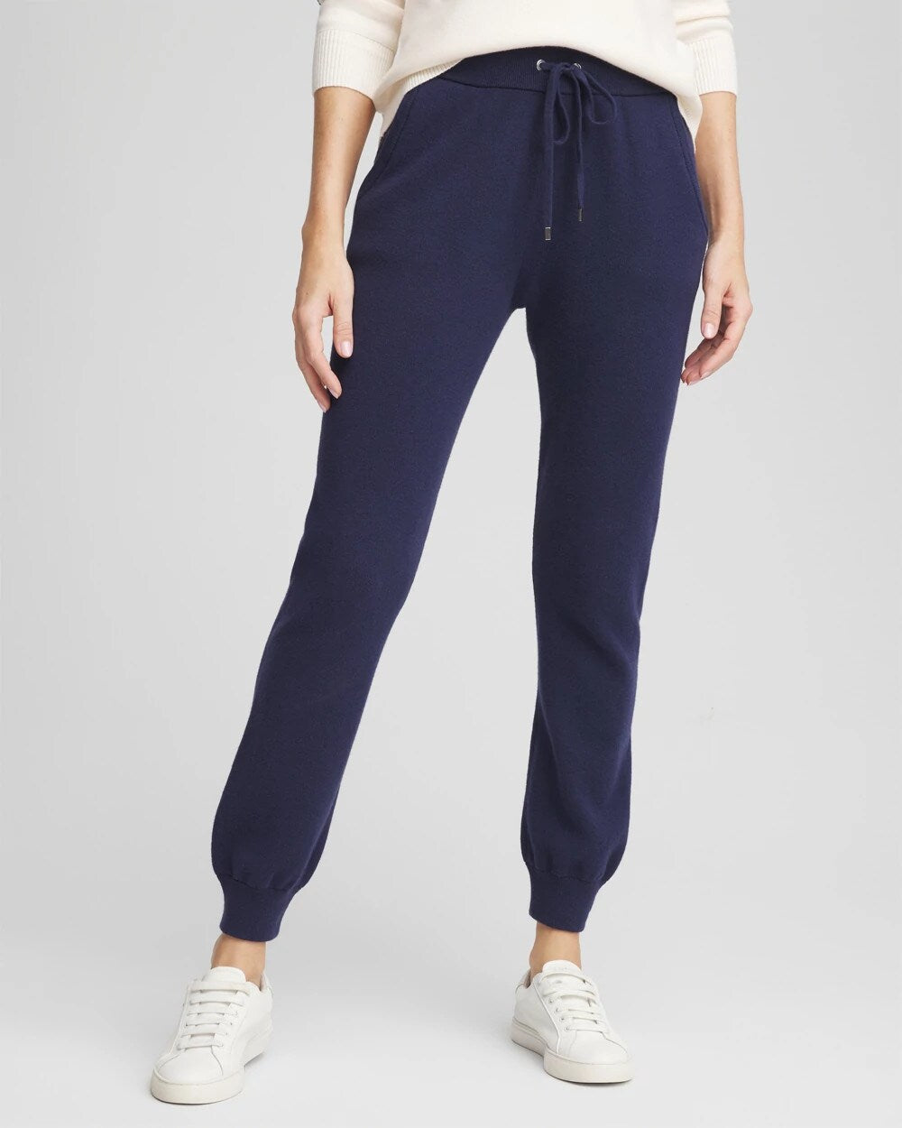 Zenergy Luxe Cashmere-Blend Ankle Jogger Pants