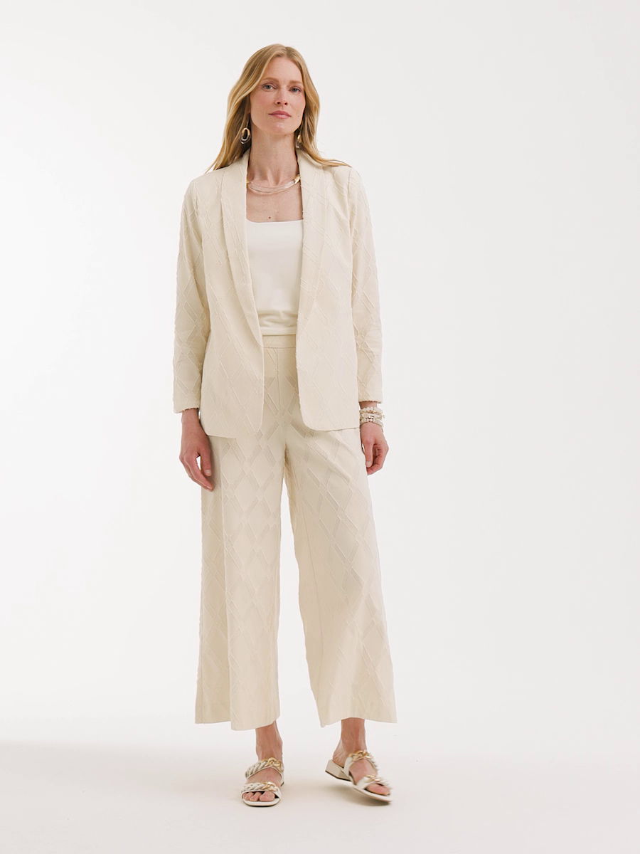 Textured Blazer