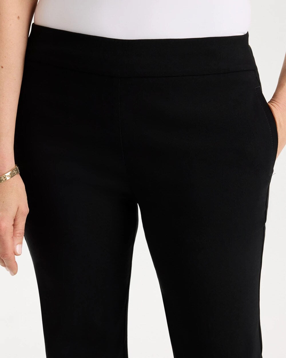 Brigitte Straight Crop