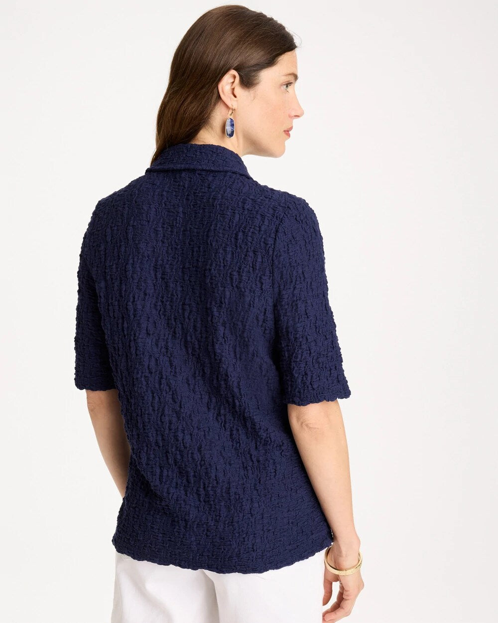 Textured Camp Tee