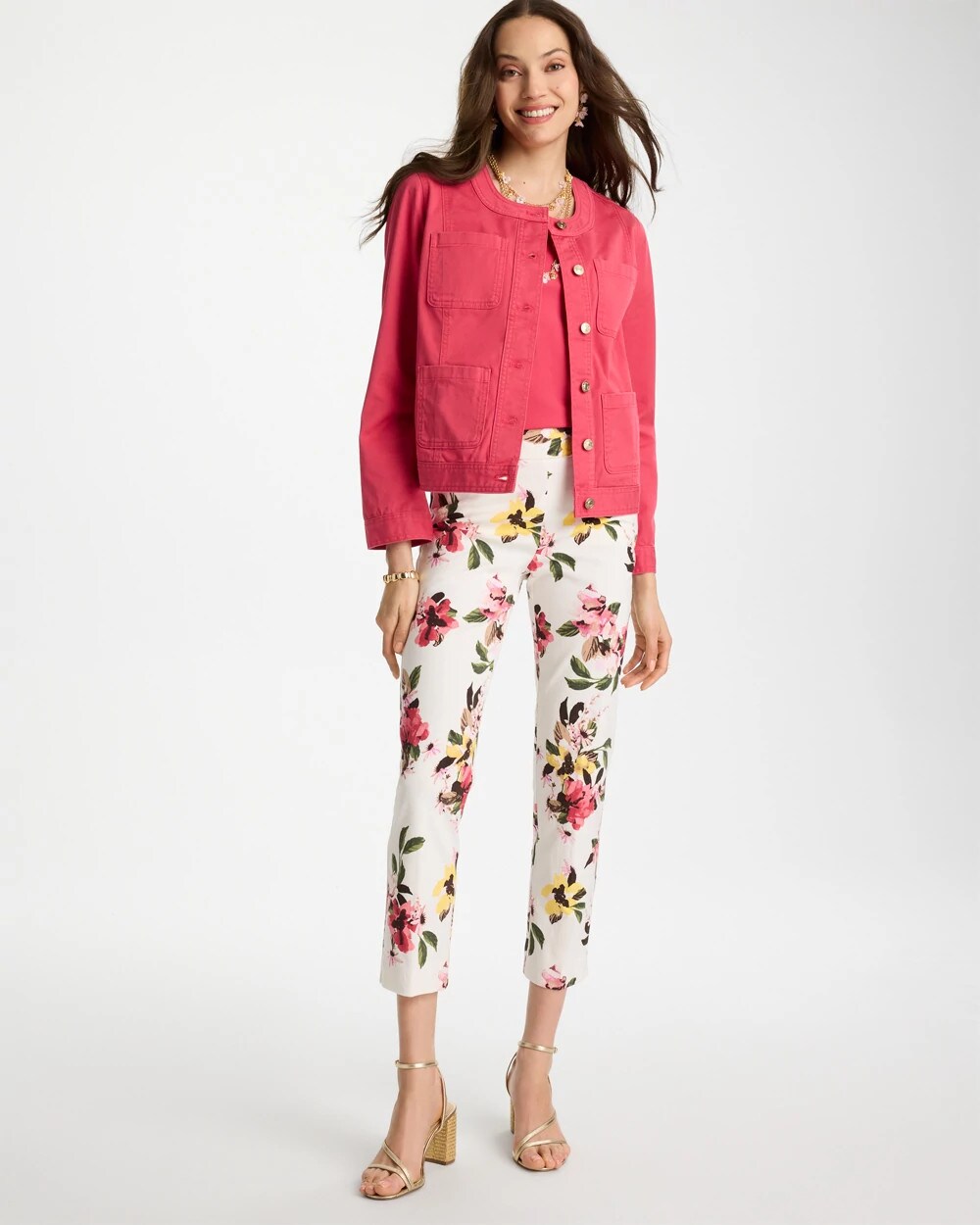 Brigitte Slim Mari Bloom Crop