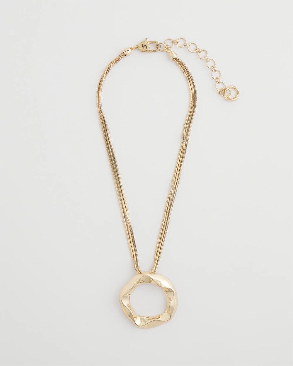 Short Circle Pendant