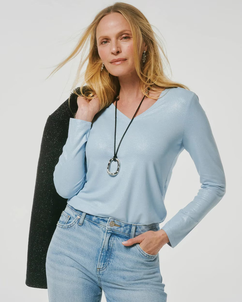 Foiled Touch of Cool Layering Tee