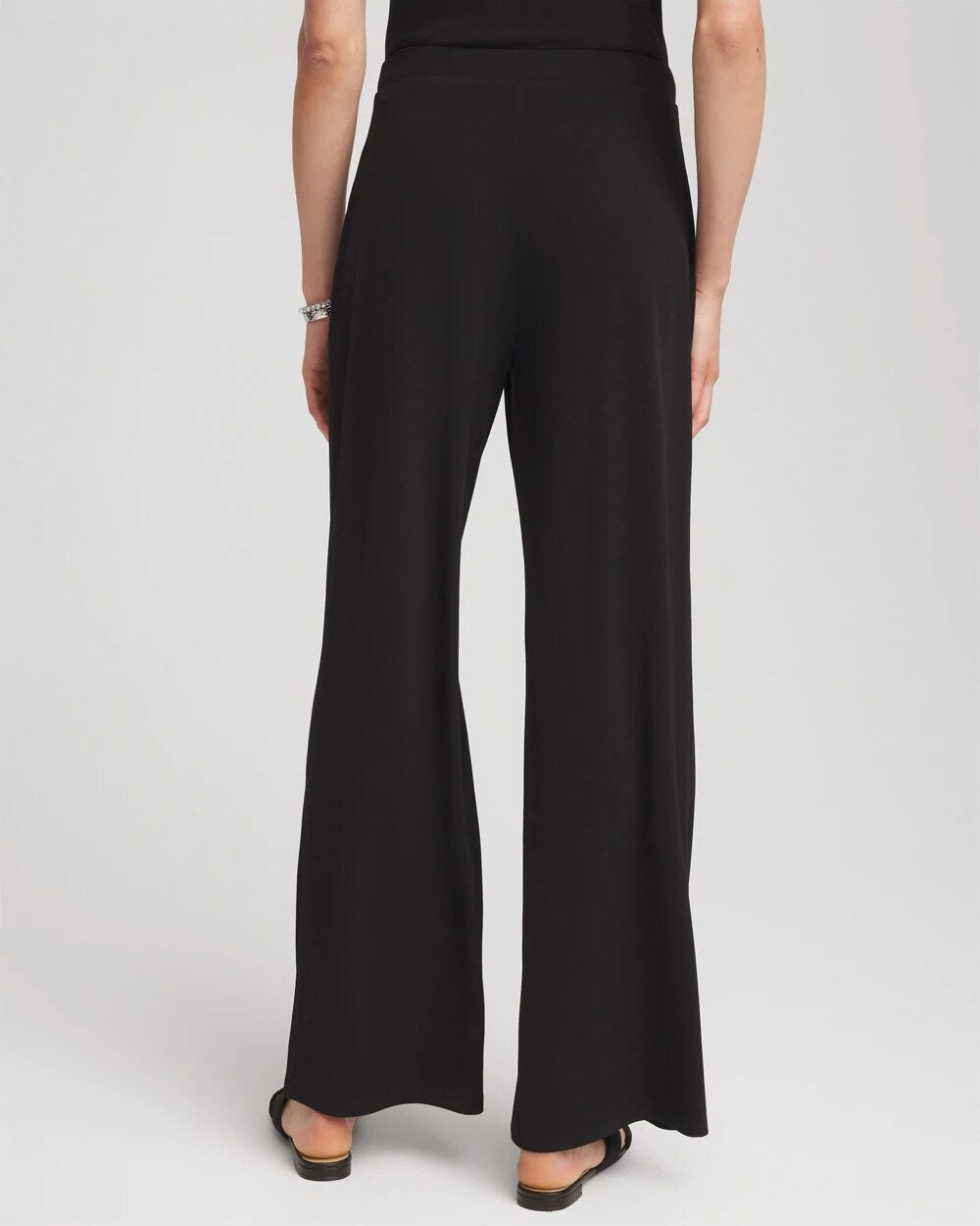 Travelers Knit Wide-Leg Pants