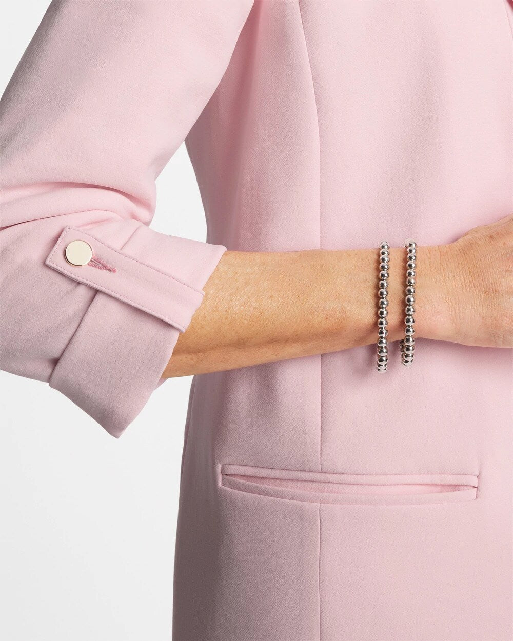 Boyfriend Crepe Blazer