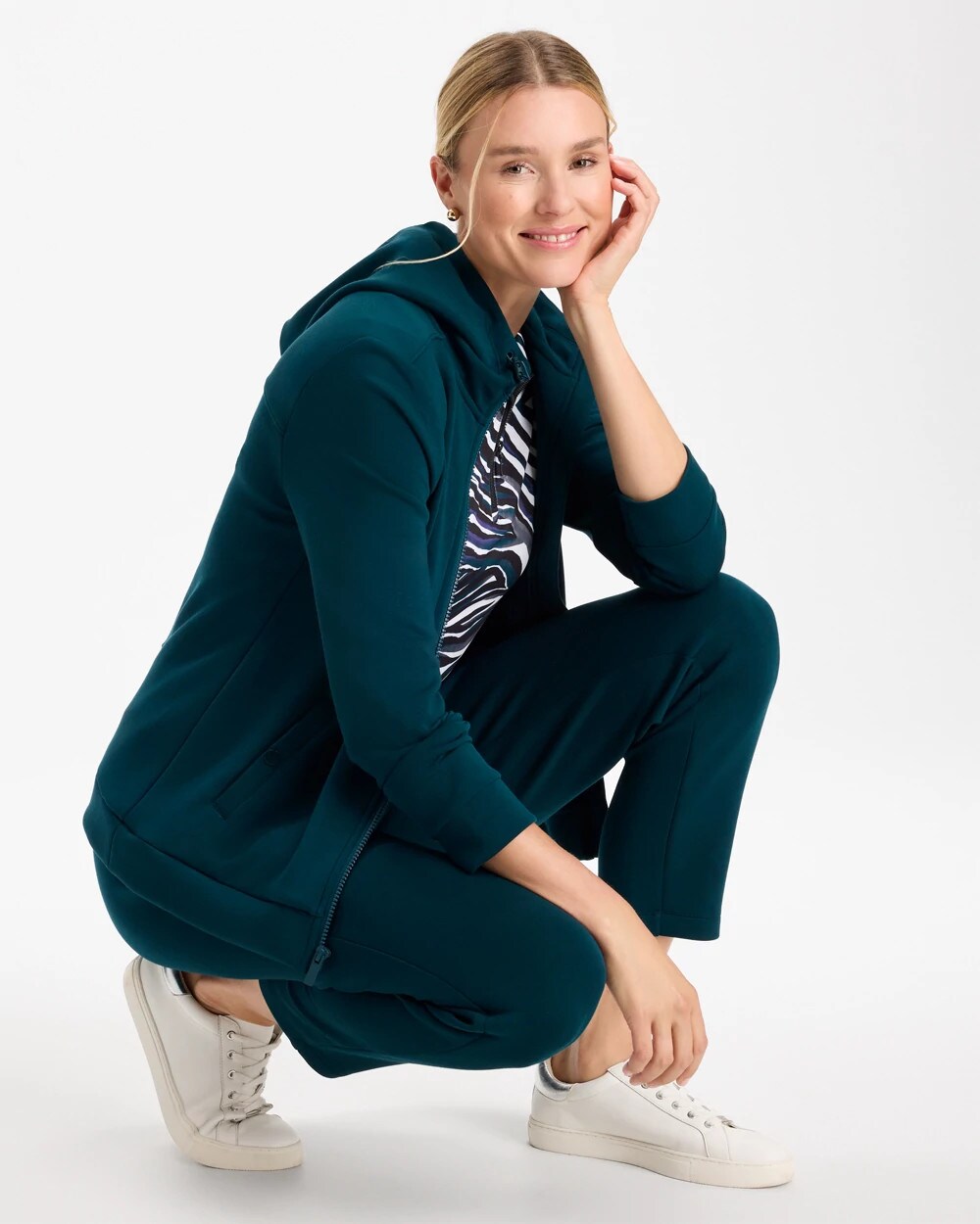 Zenergy Soft Zip Hooded Jacket