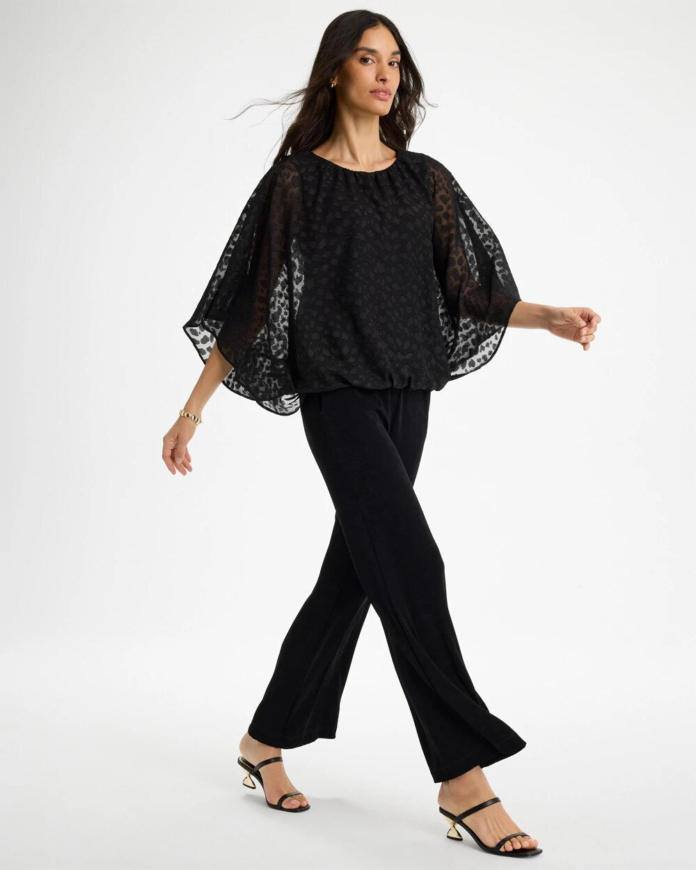 Travelers Bubble Hem Top