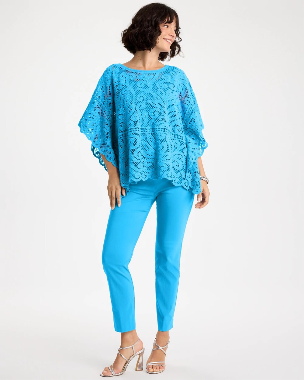 Brigitte Slim Pull-On Crop Pant