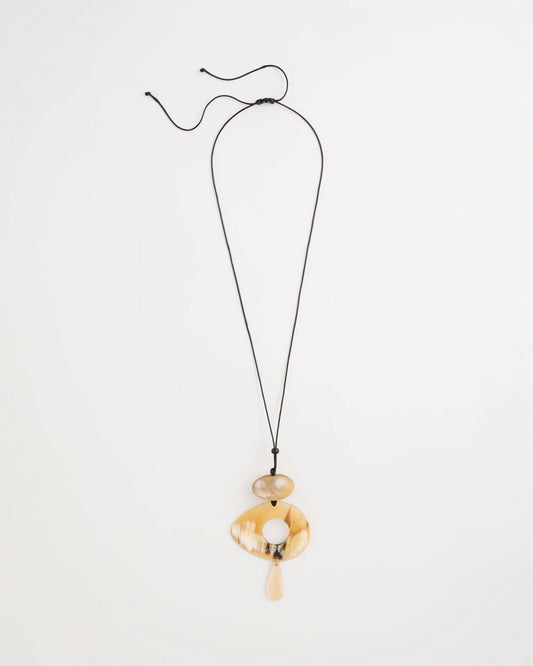 Adjustable Horn Necklace