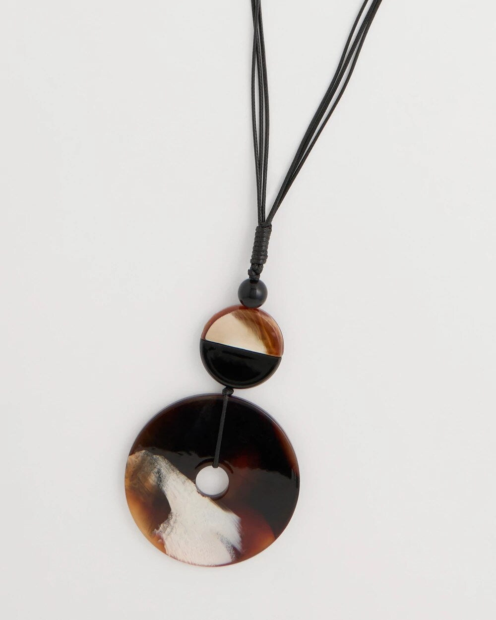 Adjustable Long Tortoise Pendant Necklace