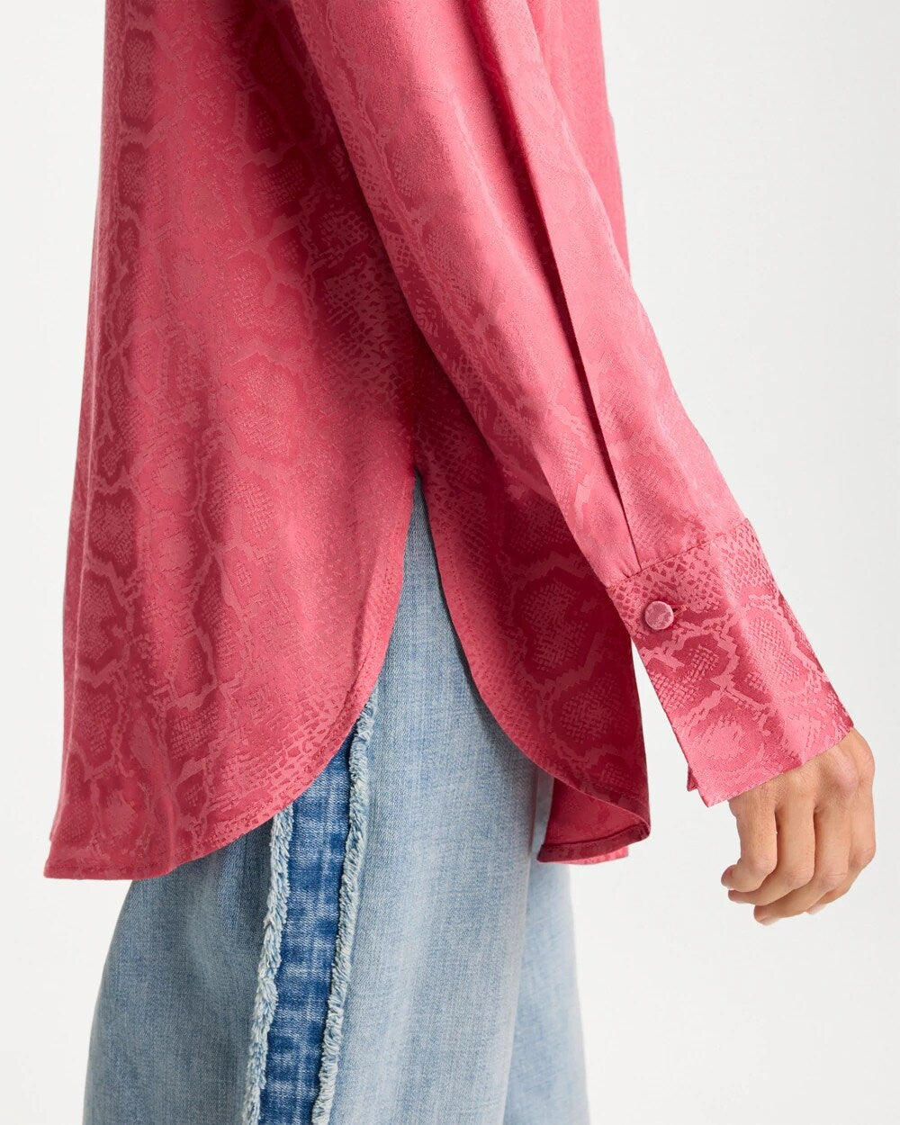 Snake Jacquard Tunic