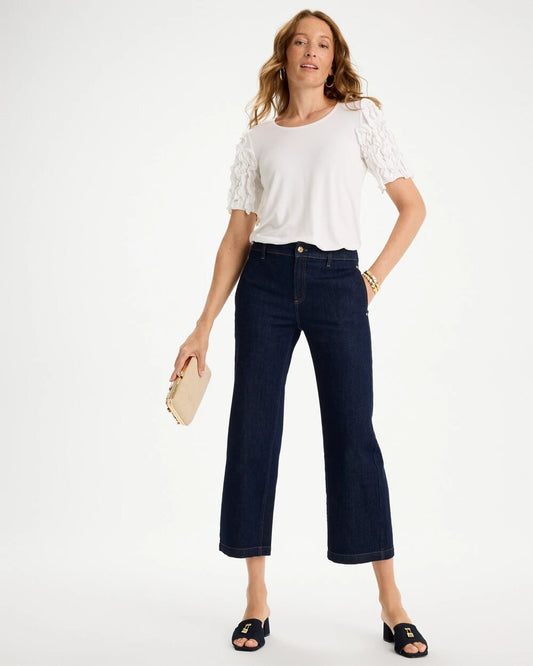Straight Crop Trouser Jeans