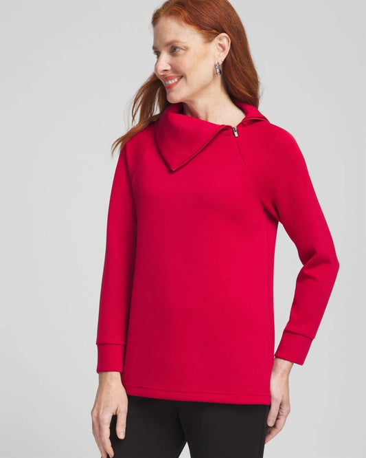 Zenergy Scuba Zip Neck Tunic