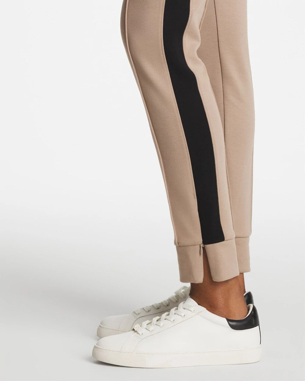 Zenergy Double-Knit Contrast Ankle Pants