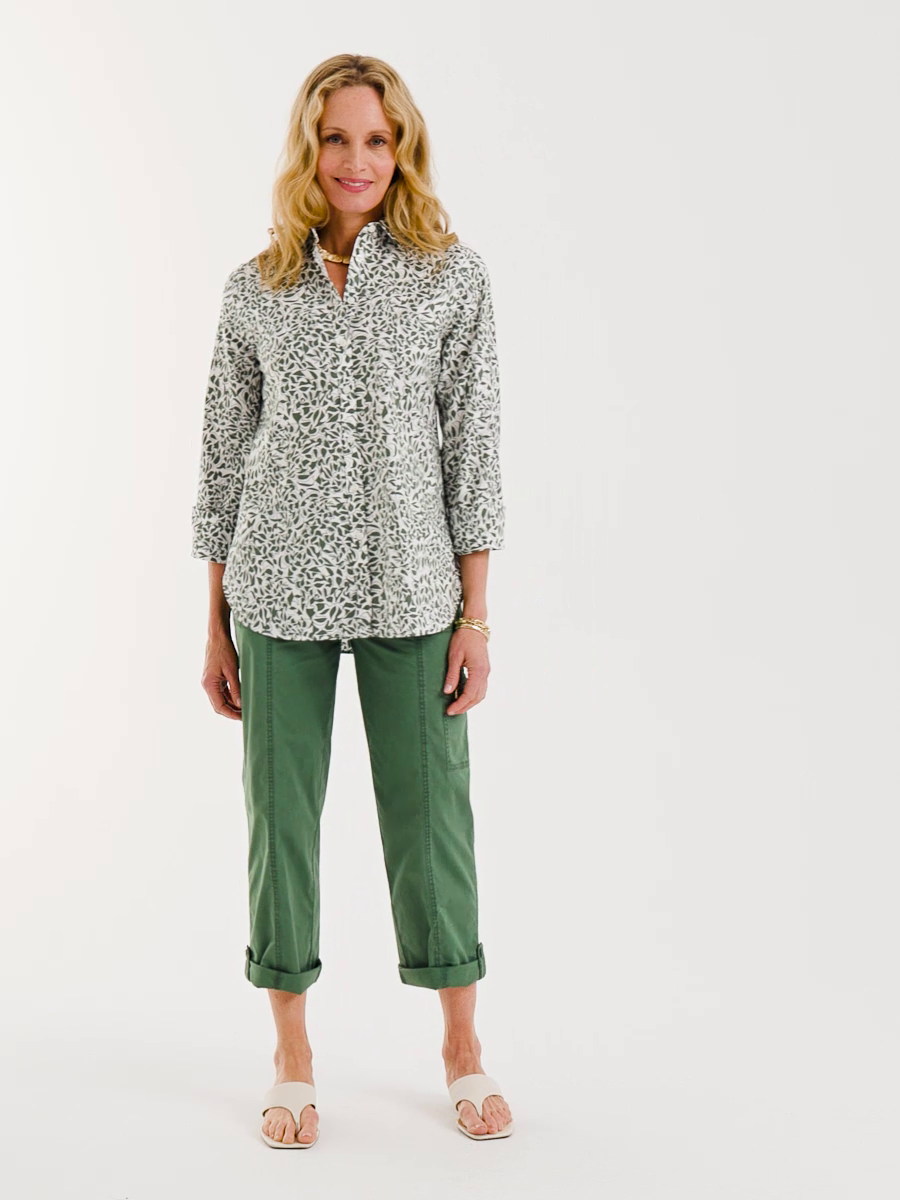 No Iron Stretch Fauna Shirt