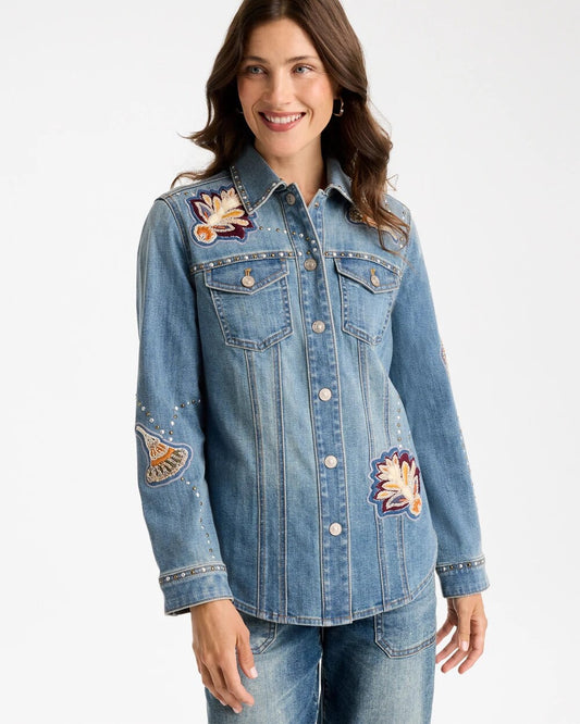 Embellished Denim Jacket