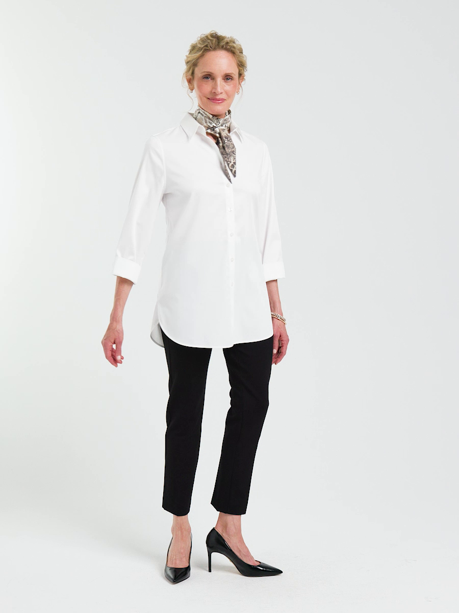 Juliet Slim Trim Detail Ankle Pants