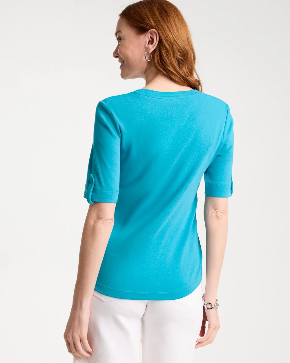 Pima V-Neck Tee