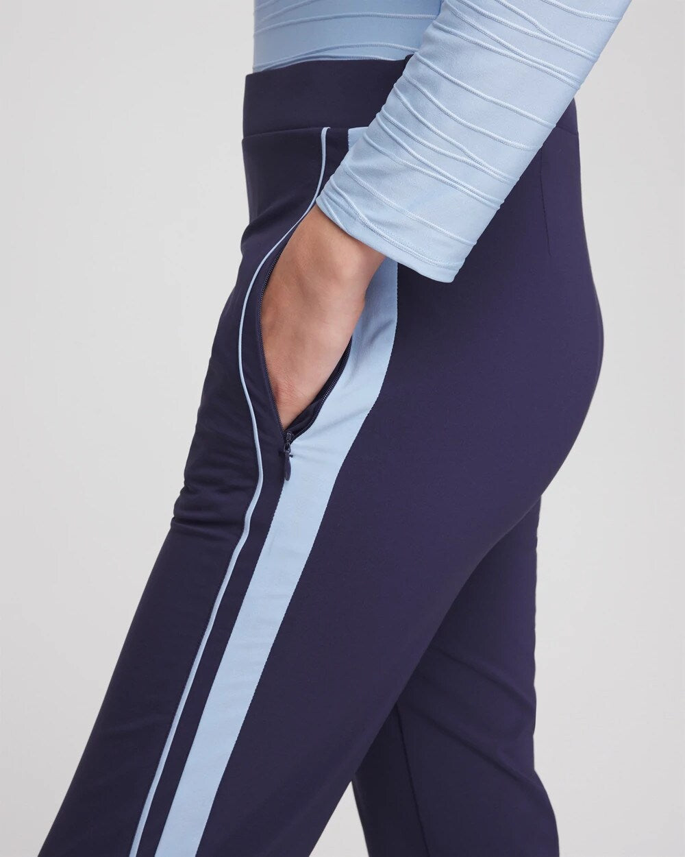 Zenergy UPF Piped Ankle Pants