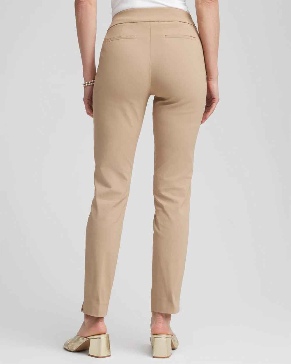 Brigitte Slim Pull-On Ankle Pants