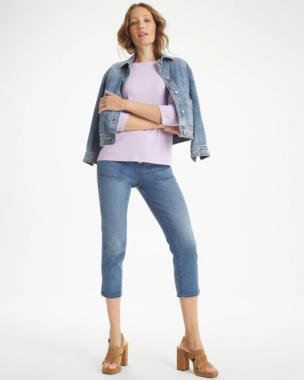 Pima 3/4 Sleeve Tee