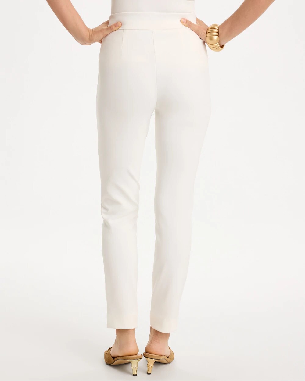 Juliet Knit Slim Ankle Pants