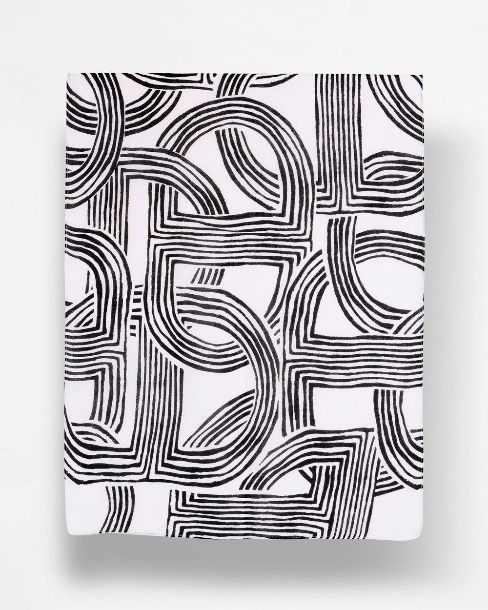 Geo Printed Oblong Scarf
