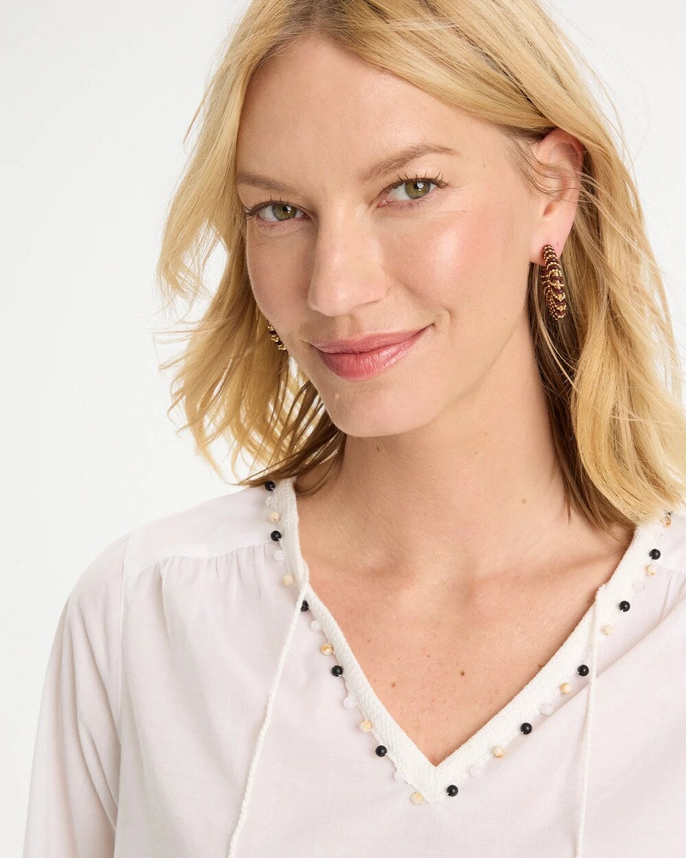 Wrapped Hoop Earrings