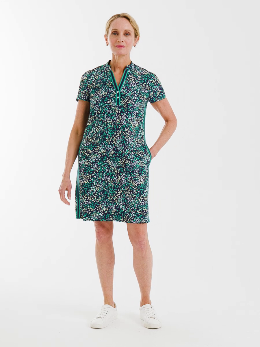 Zenergy UPF Contrast Trim Dress