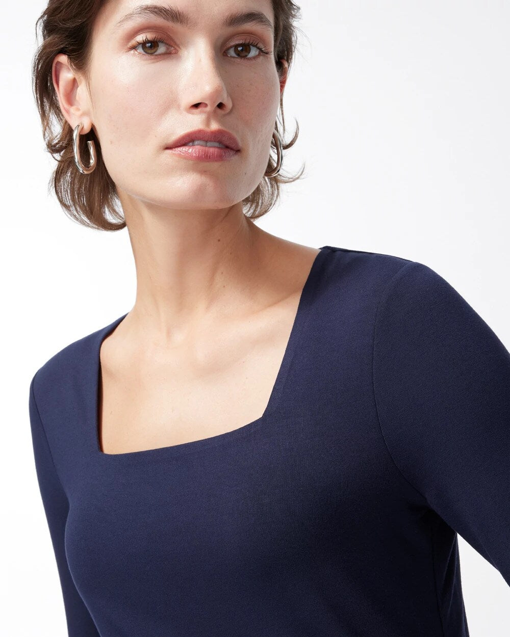 Touch of Cool Square Neck Tee