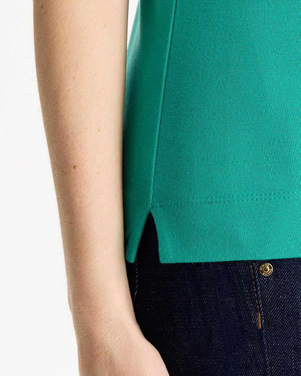 Pima Elbow Sleeve Tee