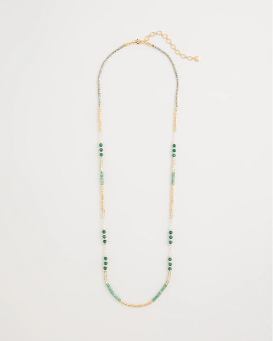 Beaded Long Necklace