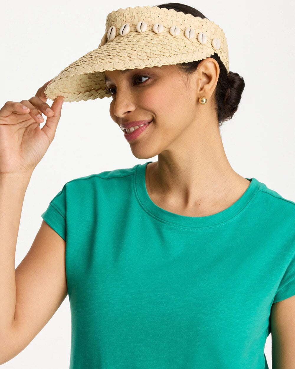 Chico's x Romi Captiva Visor Hat