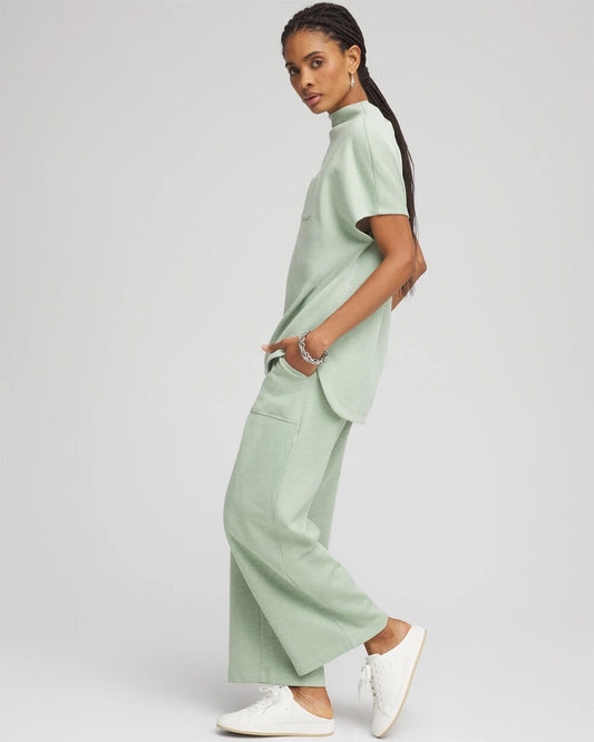Zenergy Beach Slub Cropped Pants
