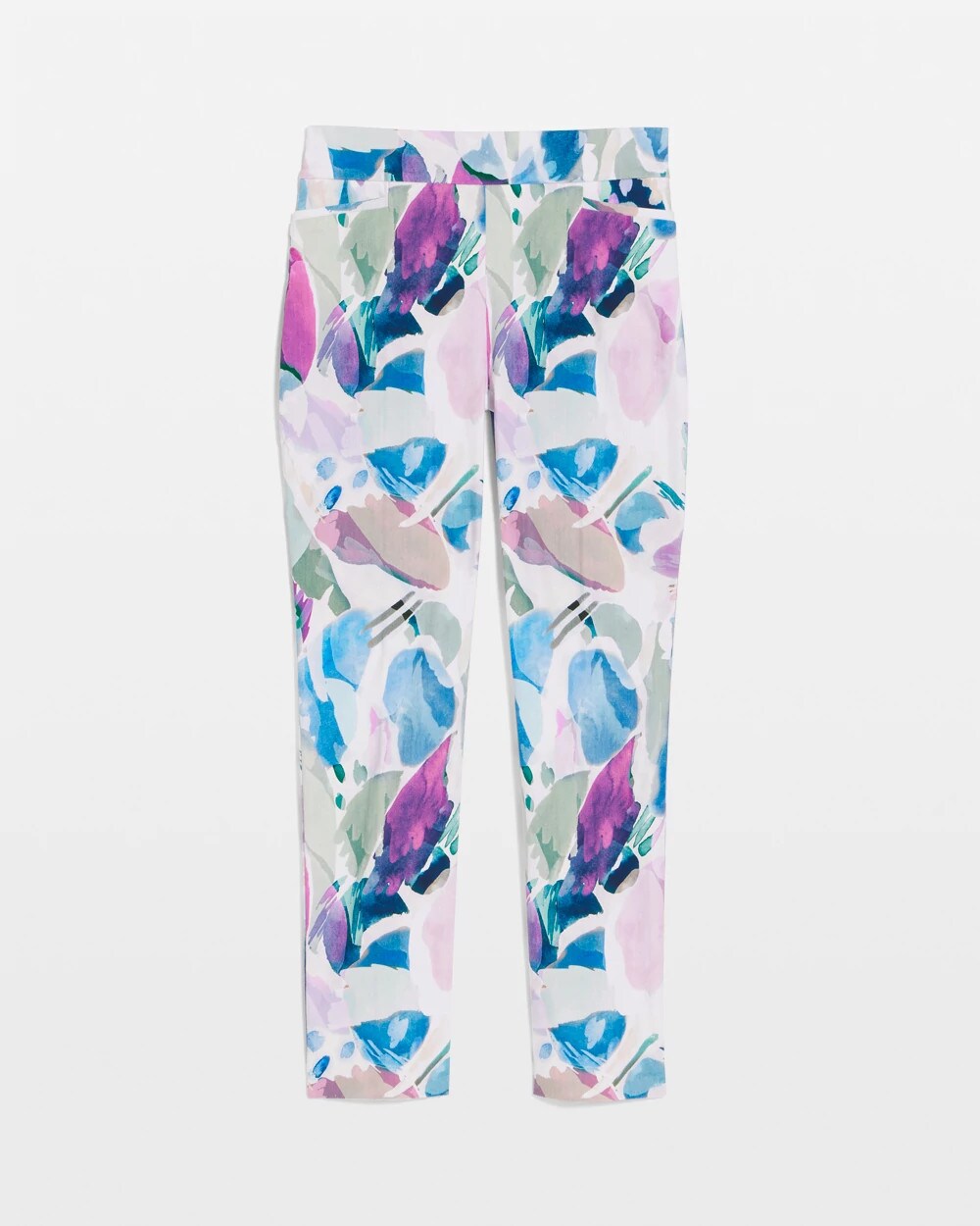Blur Geo Brigitte Slim Ankle Pants