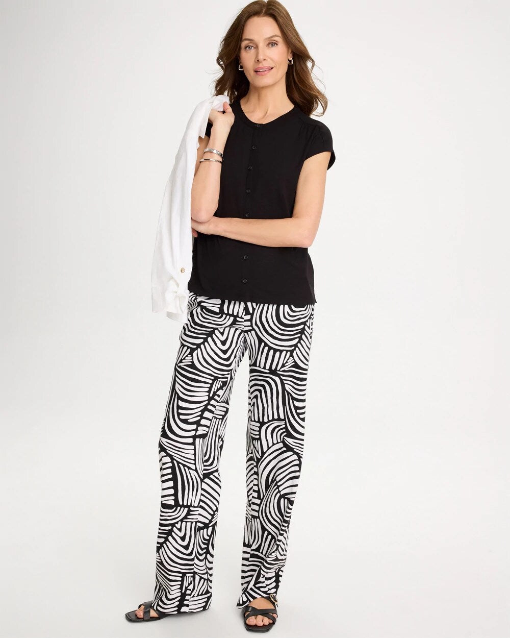 Refined Button Tee