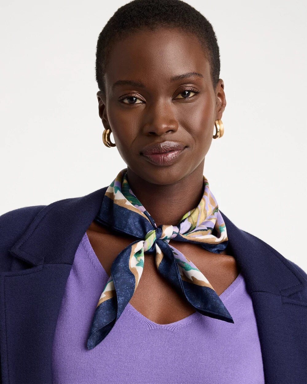 Paisley Square Scarf