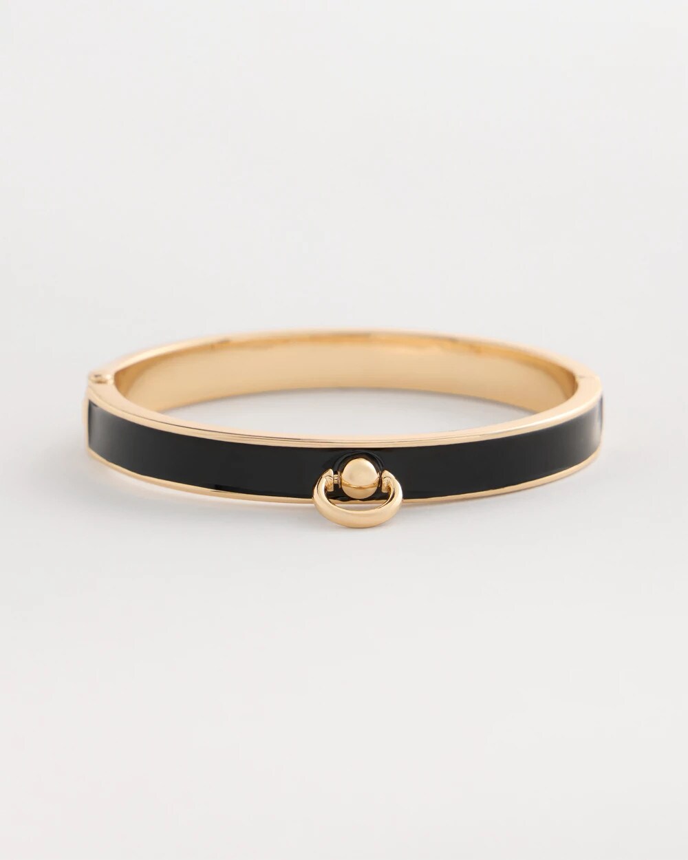 Mixed Metal Epoxy Hinge Bangle