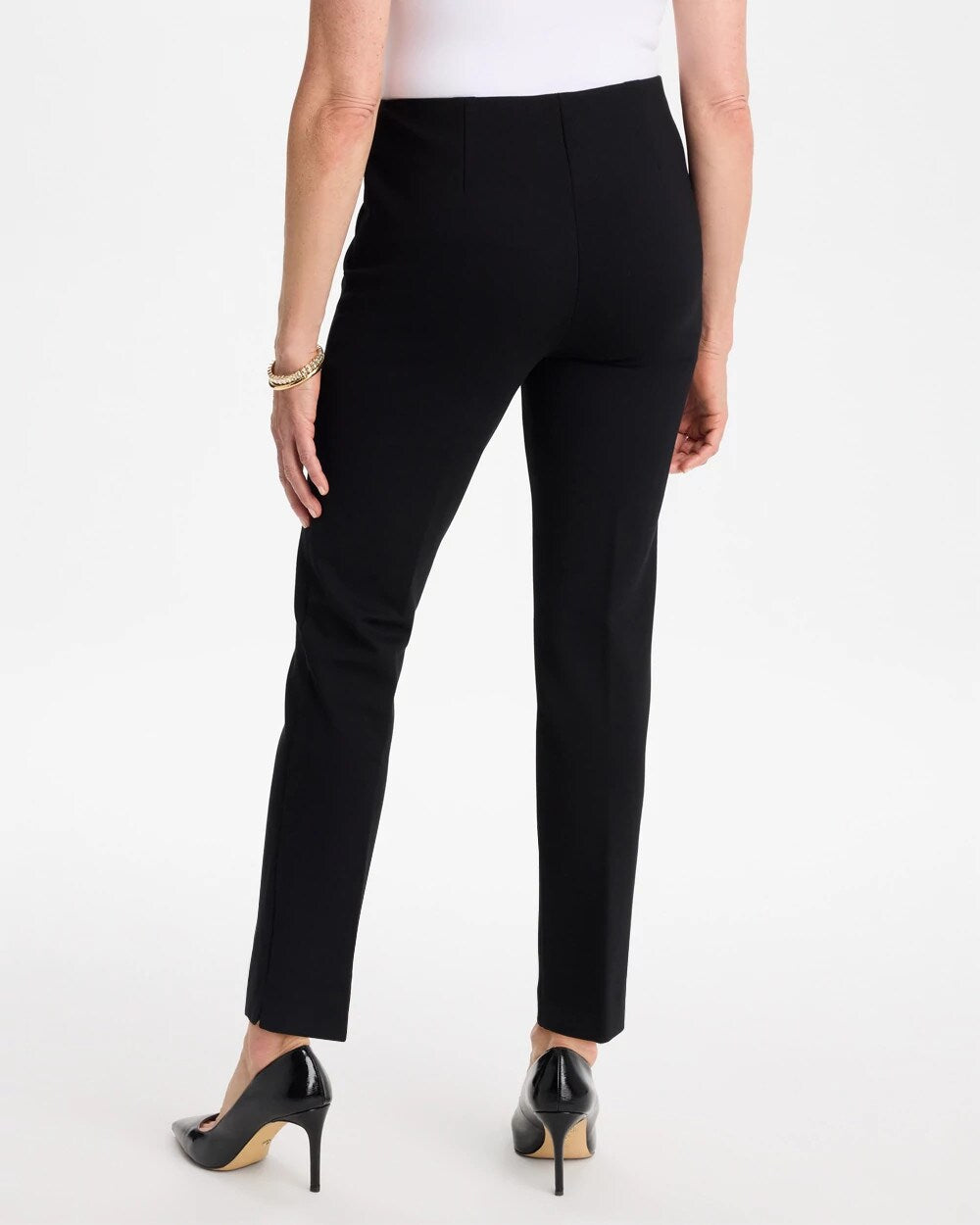 Juliet Slim Trim Detail Ankle Pants