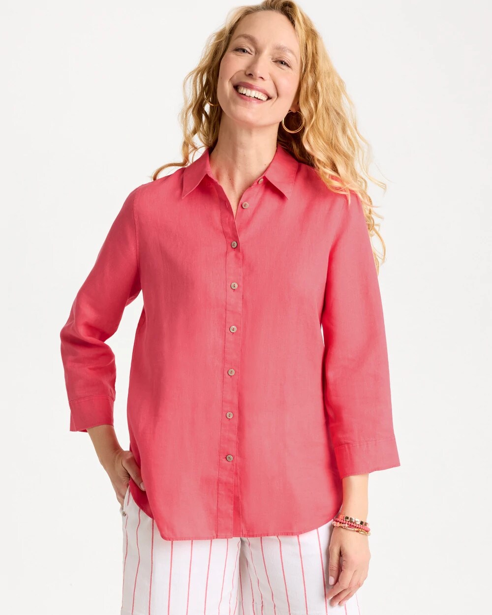 No Iron Linen Shirt