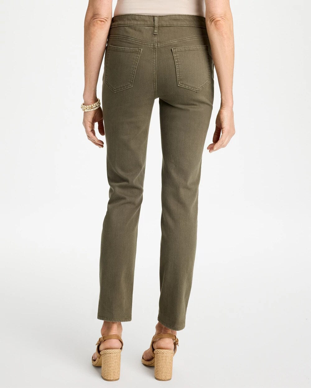 Girlfriend Slim Ankle Jeans