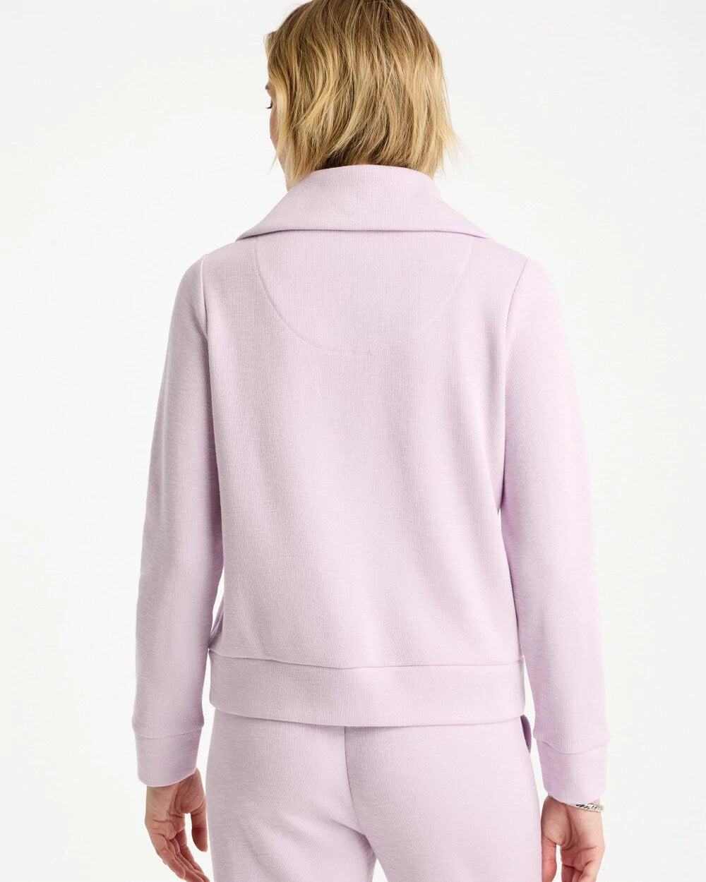 Zenergy Beach Slub Half-Zip Pullover Top