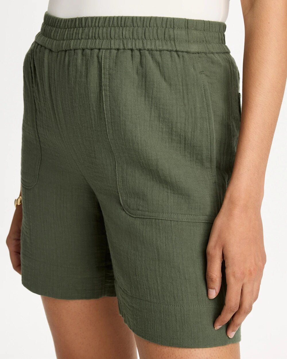 Gauze Cotton Shorts