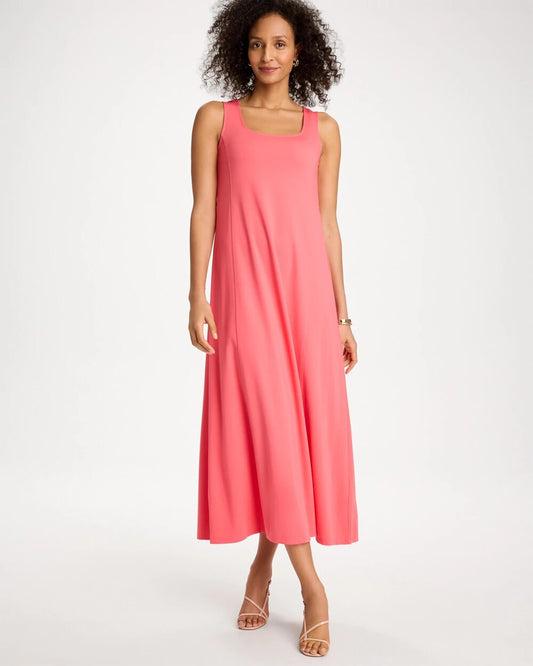 Seamed Knit Dress