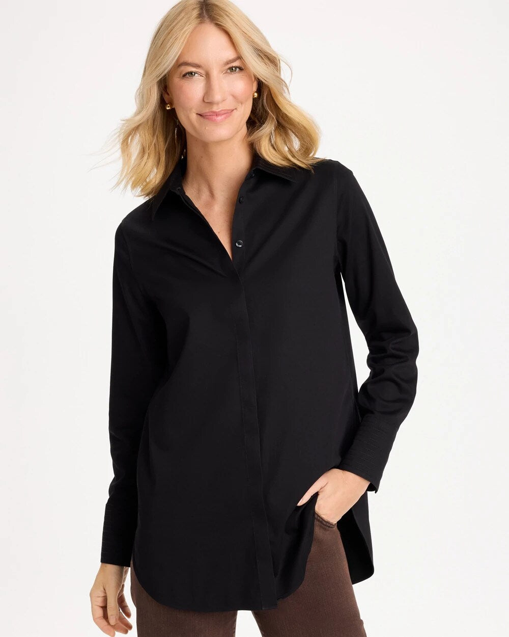 No Iron Stretch Tunic